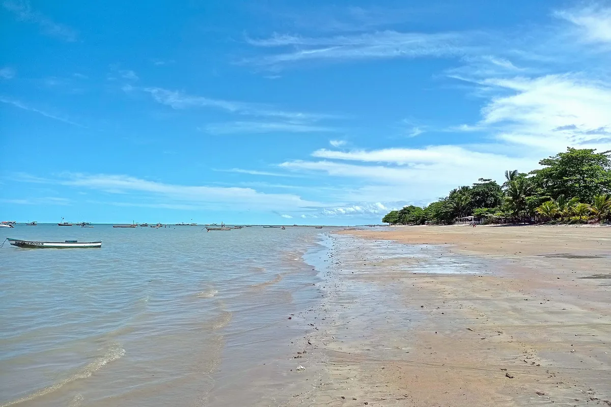 Praia do Centro de Cumuruxatiba